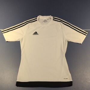 Adidas Classic Striped Black & White Sports T-Shirt